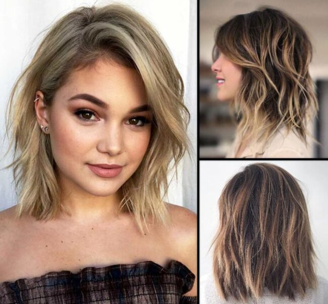 Schulterlange Haare Stufig (Ihr Weg zum Trendlook 2024!) – Frisuren