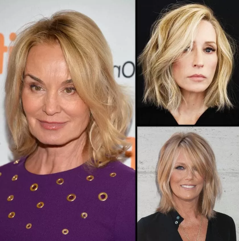 Peppige Frisuren für Frauen ab 50 long bob Drei berühmte Frauen über 50 mit peppigen, modernen Frisuren für reifere Damen.
