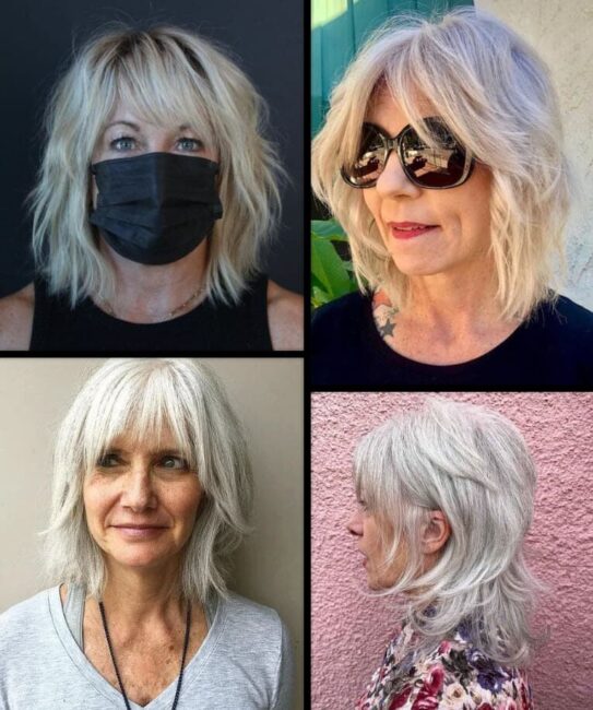 Frisuren Frauen Ab 50 Mittellang Feines Haar 20+ Unkomplizierte Frisuren Mittellang ab 50 (Jungem Look!) – Frisuren