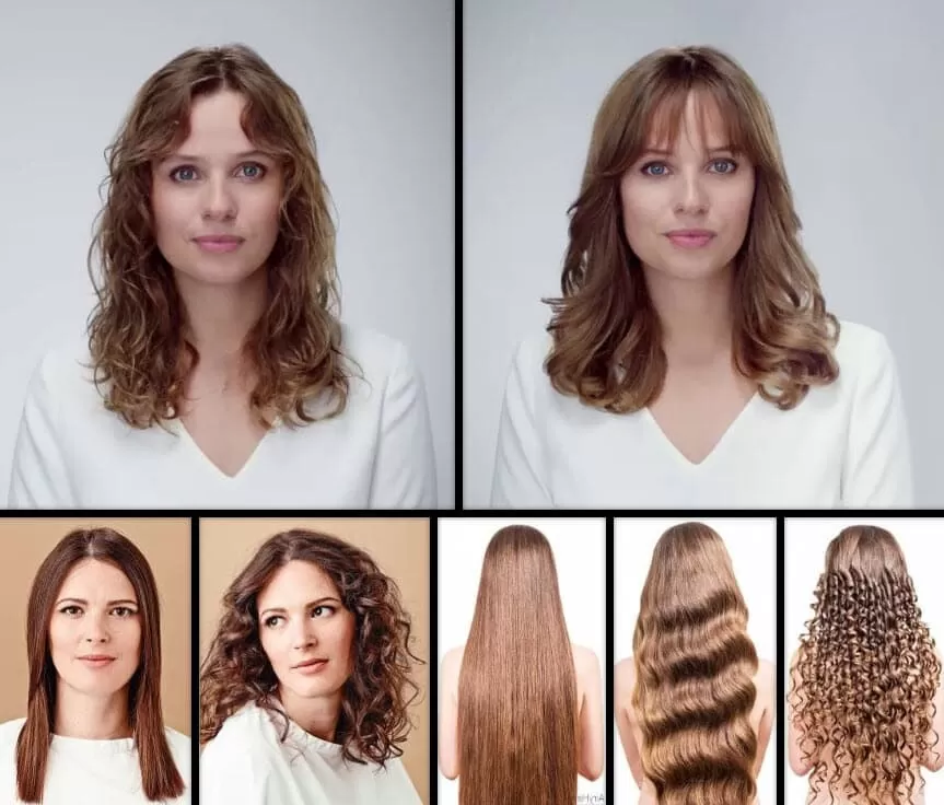frisuren mit locken Vom glatten zum lockigen Haar