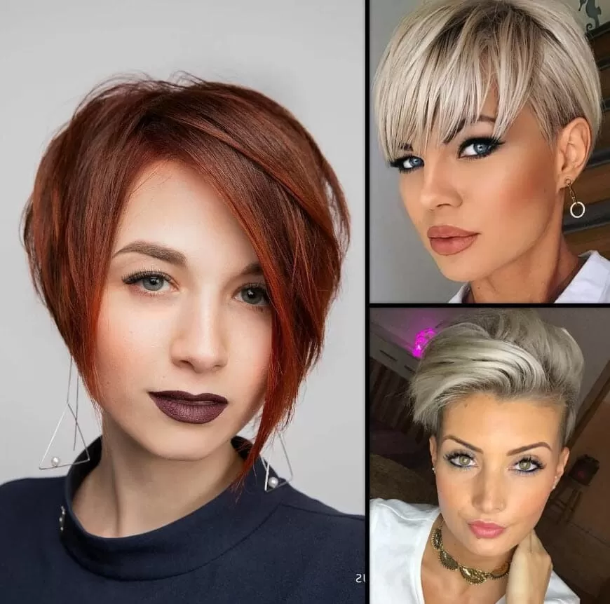 Flippige Kurzhaarfrisuren dünnen Haaren und dicken Haaren