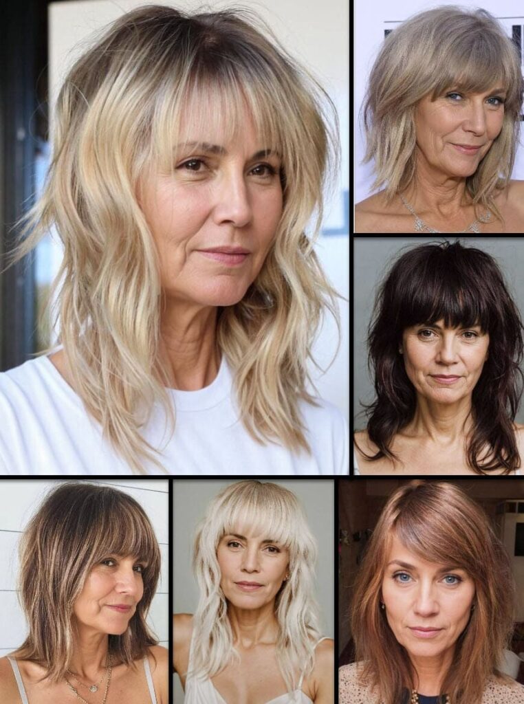 Stufig Fransig Frisuren Für Frauen Ab 50 Die Jünger Machen