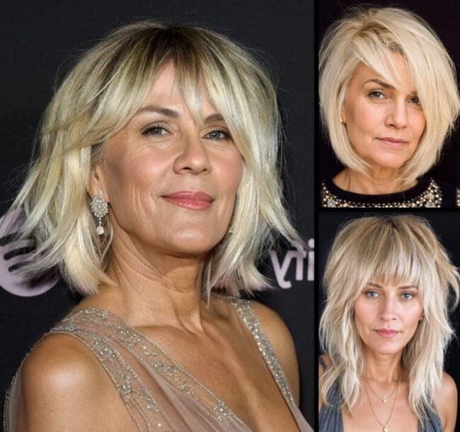 Stufig Fransig Frisuren Für Frauen Ab 50 Die Jünger Machen Frisuren Mittellang Stufig Fransig ab 50 (Jugendlicher Flair!) – Frisuren