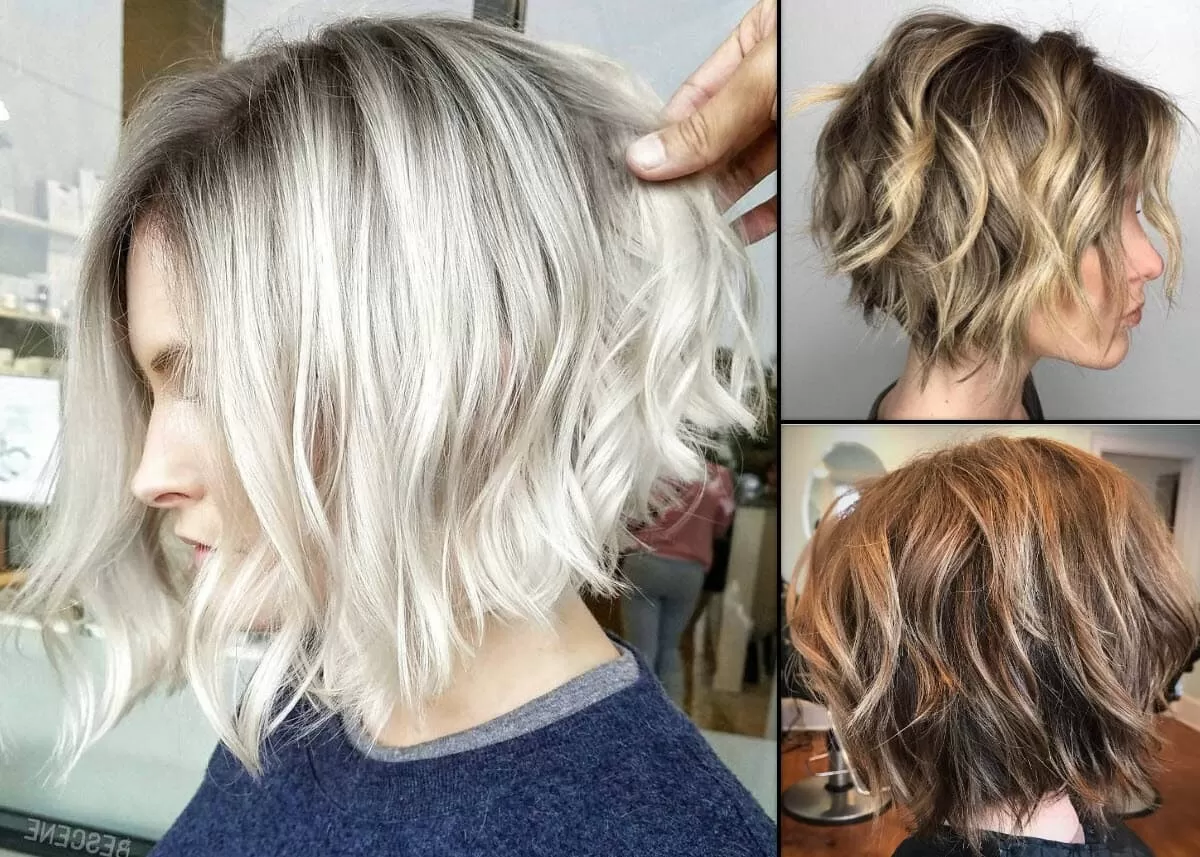 kurzer bob für feines haar
