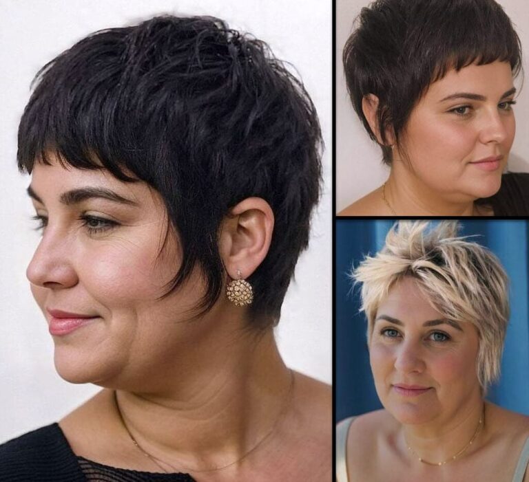 Doppelkinn Frisuren F R Mollige Frauen Mit Rundem Gesicht Stil Tipps