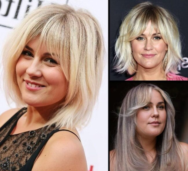 Frisuren Für Dicke Frauen Mit Rundem Gesicht Doppelkinn Frisuren für Mollige Frauen mit Rundem Gesicht (Stil-Tipps