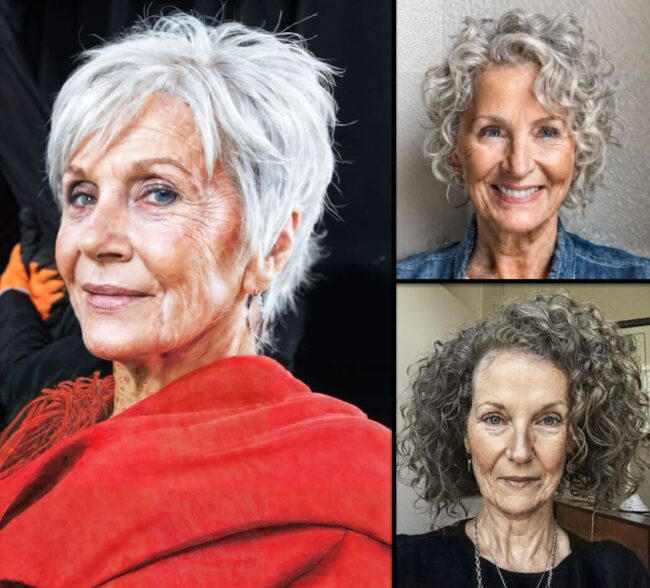 Freche Frisuren Für Graue Haare Ab 60 (Der ultimative Guide!) – Frisuren