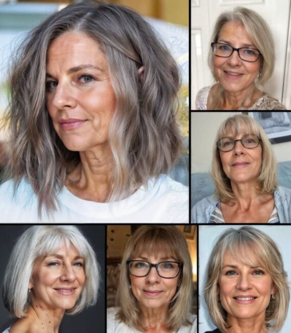 Frisuren Ab 50 Mit Brille Halblang 20+ Frisuren Halblang (Ab 50 bis 60, mit Brille & Mehr!) – Frisuren