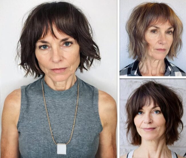 Freche Bob Frisuren Gestuft Ab 50 25+ Bob Frisuren Gestuft Ab 50 (Vielfalt für Jeden Geschmack) – Frisuren